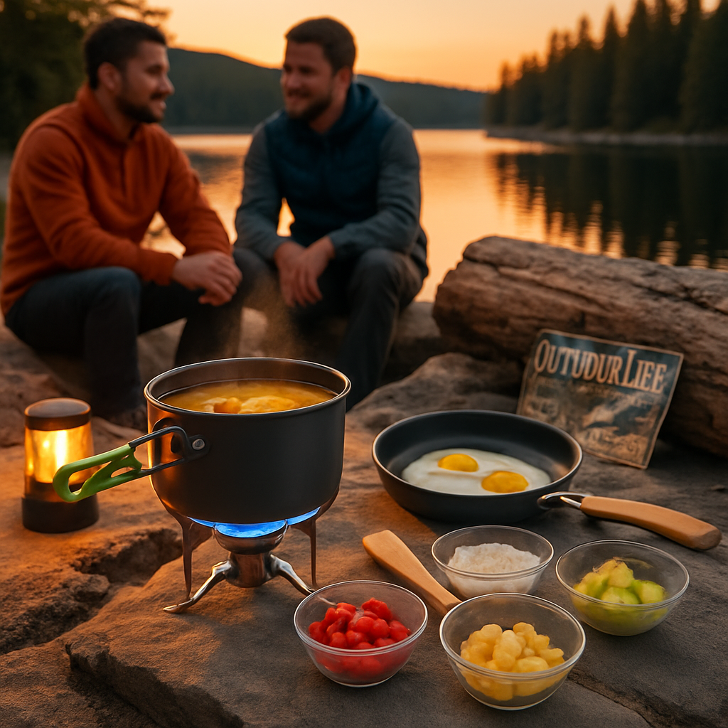 Camping Cookware Set 16Pcs Pot Pan Kettle with Bowls