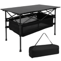 Folding Camping Table – Portable Roll-Up Picnic Desk