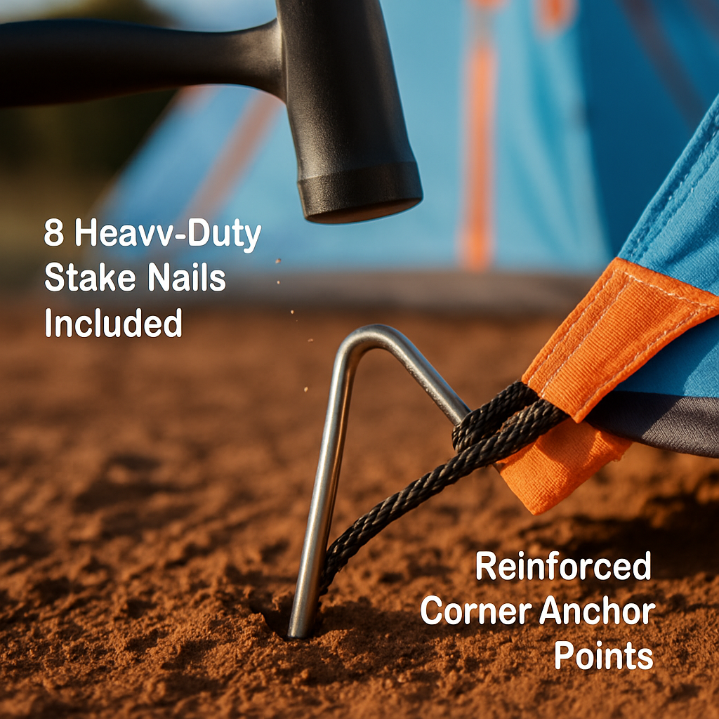 Camping Tent for 4-5 People – Foldable Waterproof