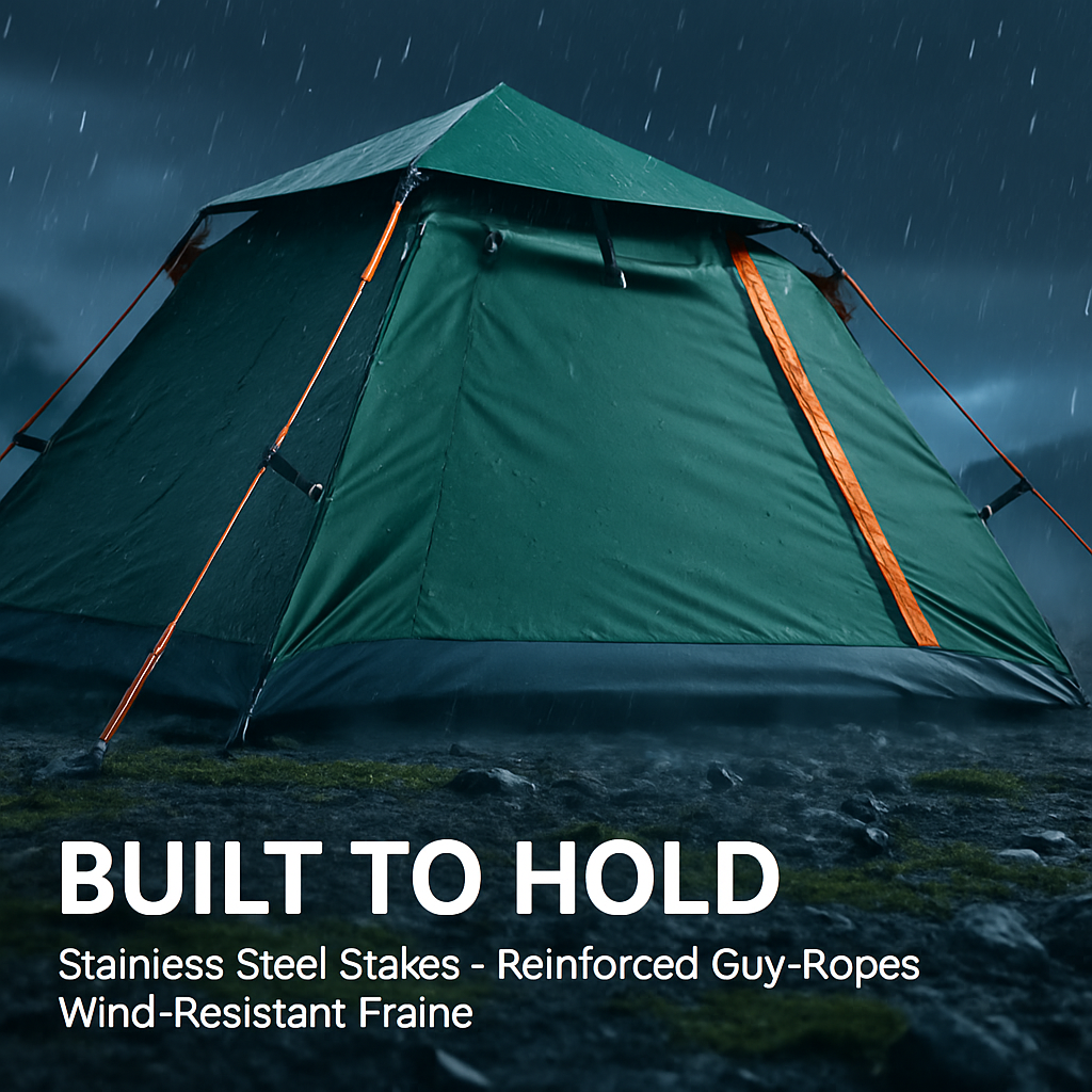 Camping Tent for 4-5 People – Foldable Waterproof