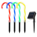 Candy Cane Solar Light for Garden and Patio Decor
