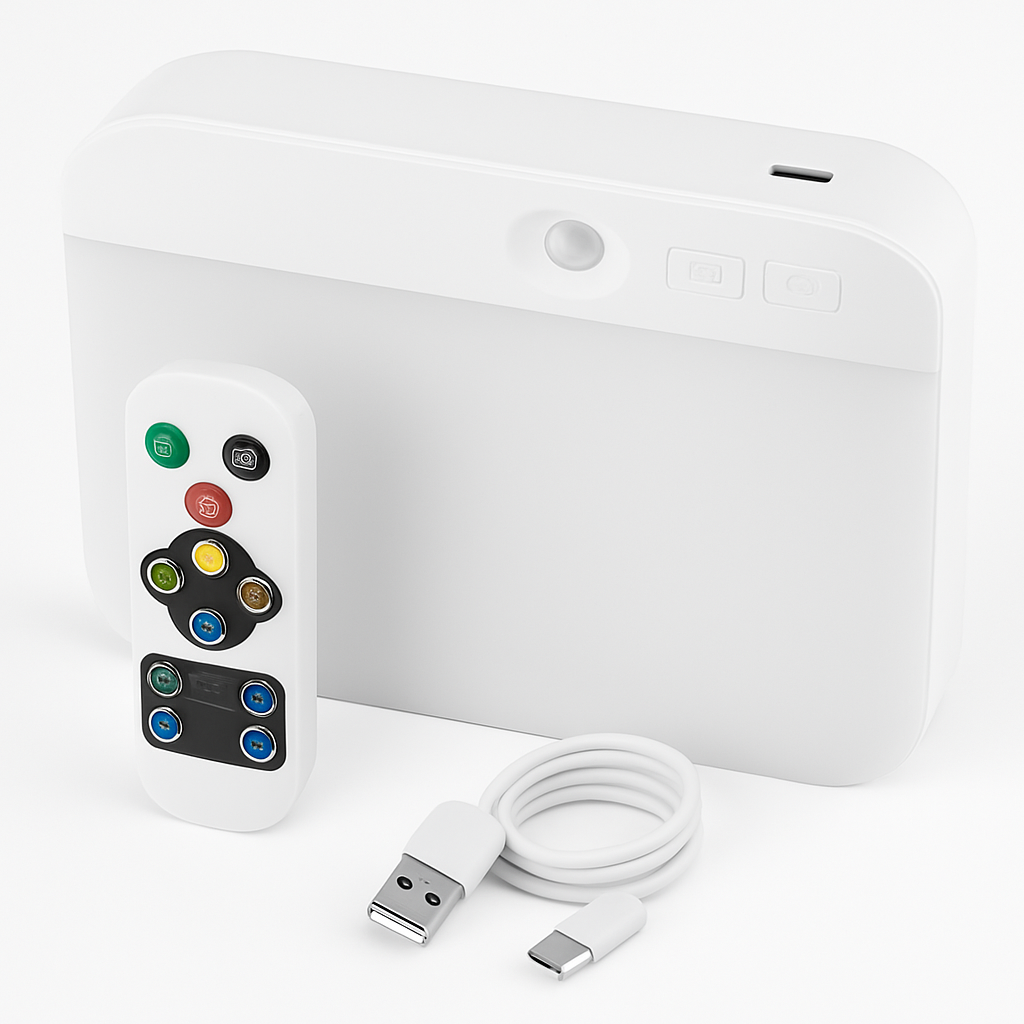 Motion Sensor Ceiling Light with Remote Rechargeable