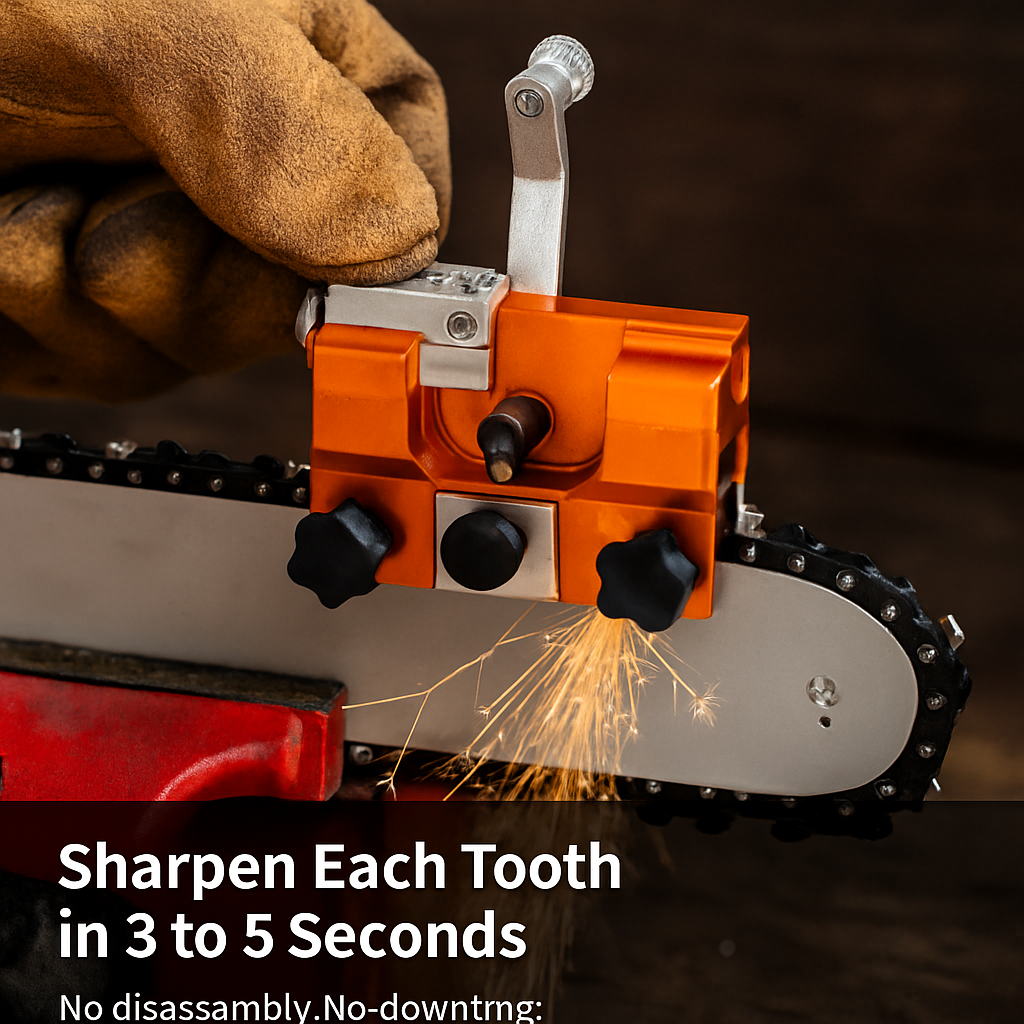 Chainsaw Sharpener Kit for Manual Chain Sharpening
