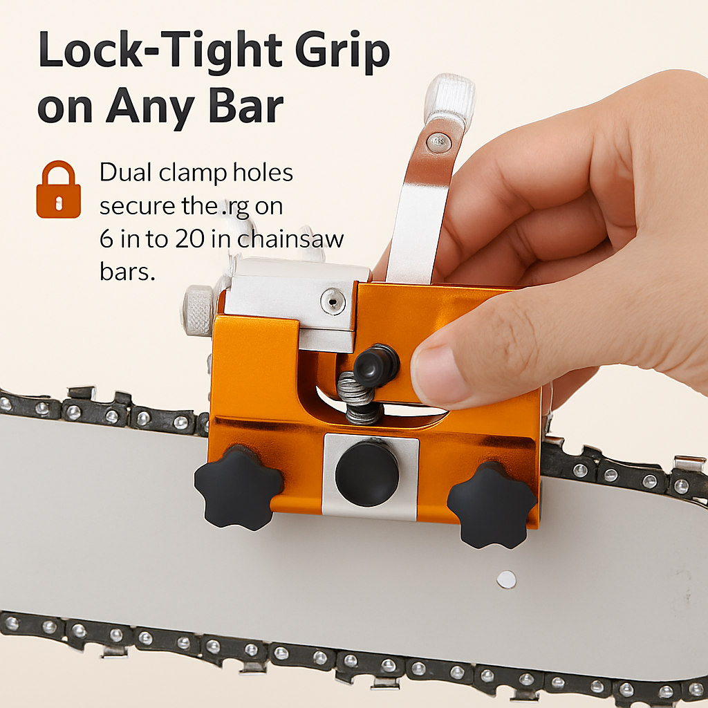 Chainsaw Sharpener Kit for Manual Chain Sharpening
