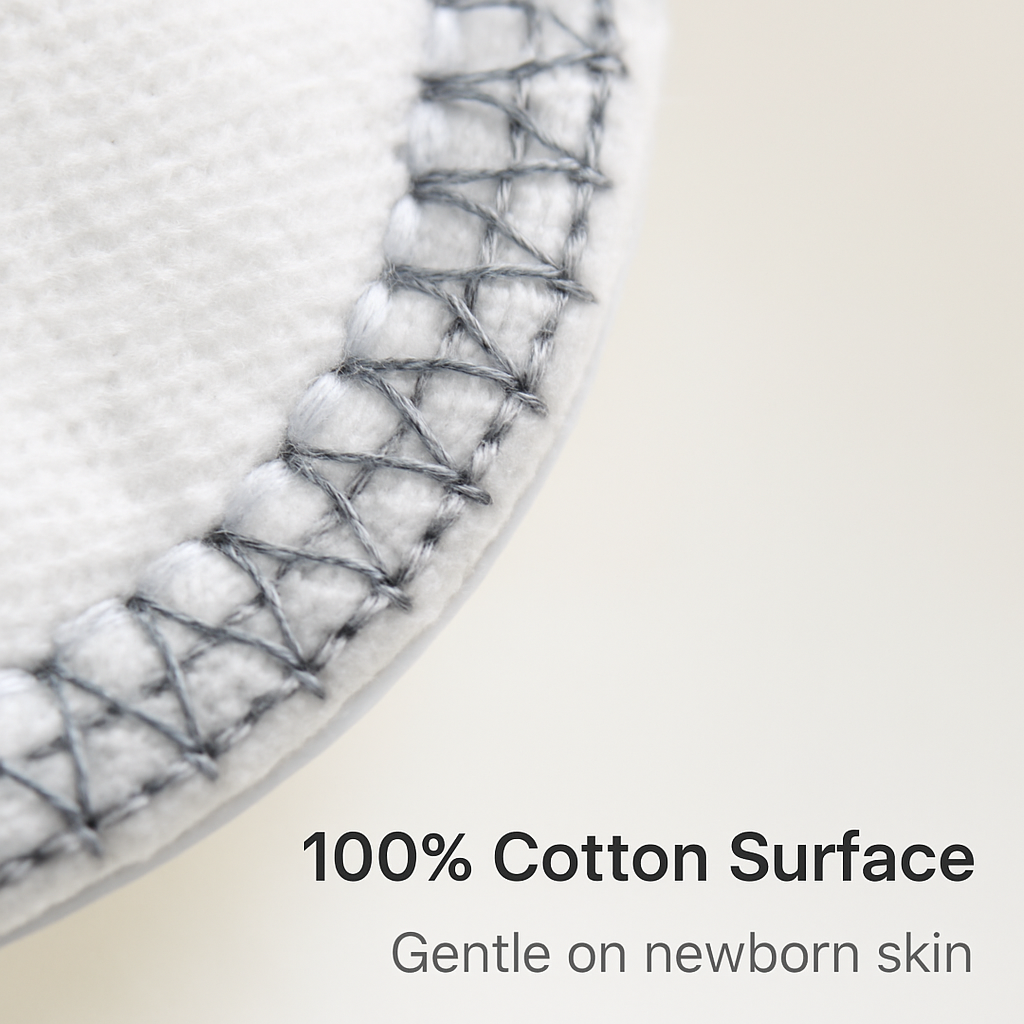 Waterproof Changing Pad Liners - Washable Cotton Surface