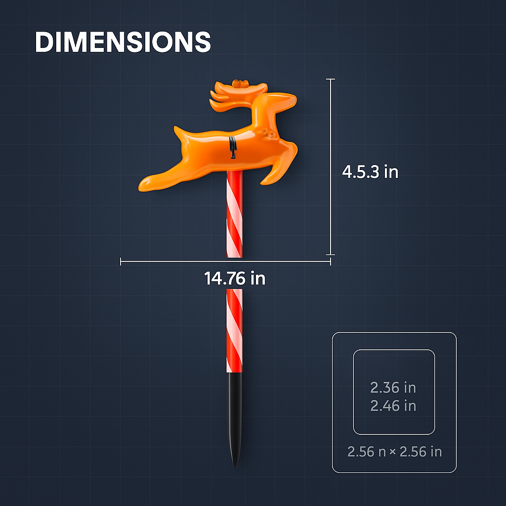 5Packs Christmas Outdoor Pathway Light With 8 Modes IP44 Waterproof Xmas Decoration Stake Light Tree Candy Light For Garden Lawn Porch Yard Driveway