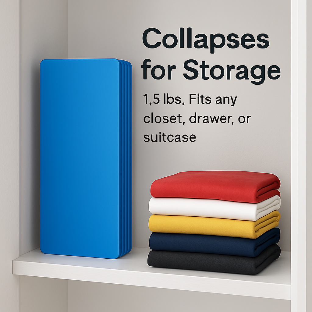 Shirt Folding Board Durable Plastic T-Shirts Clothes Folder 23x27.5inch Plastic Laundry Clothes Flip Fold Laundry Room Organizer
