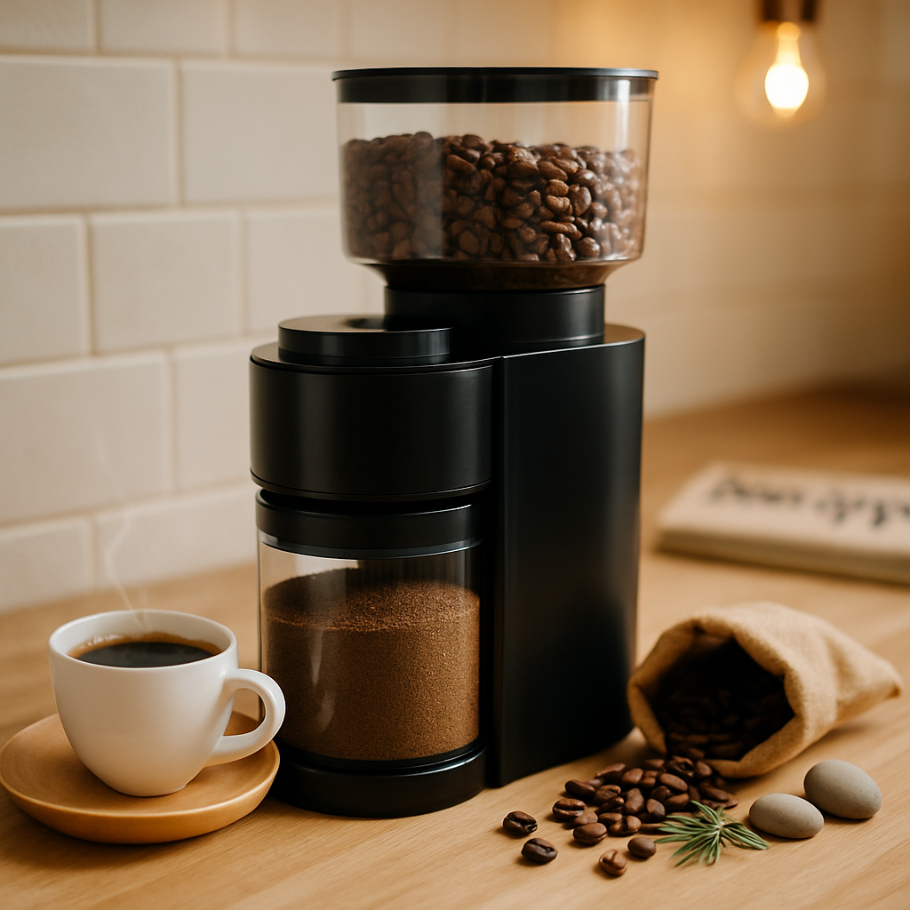 Conical Burr Coffee Grinder for Home Use