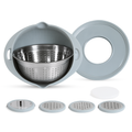 Multifunctional Mixing Bowl with Colander and Graters Set