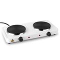 Double Electric Burner Portable Dual Counter Stove