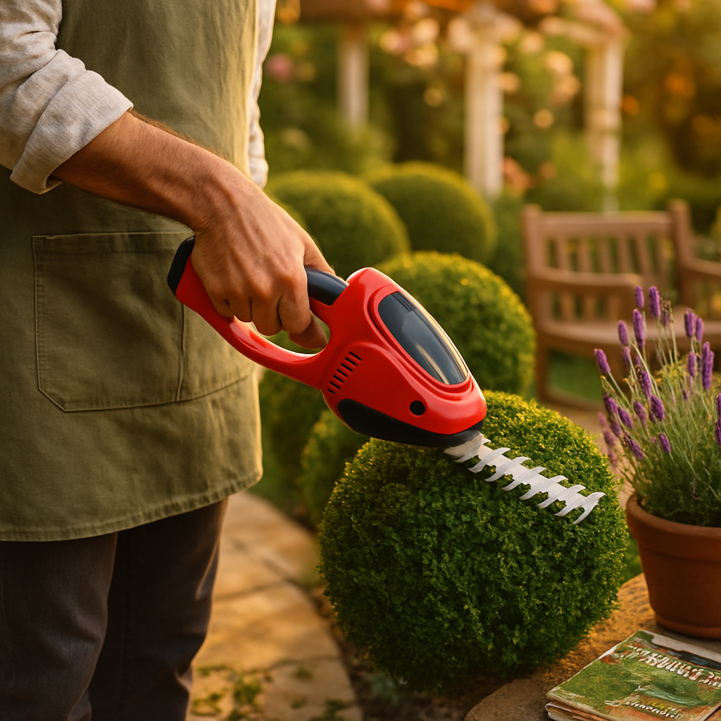 Cordless Grass Shears & Hedge Trimmer 2-in-1