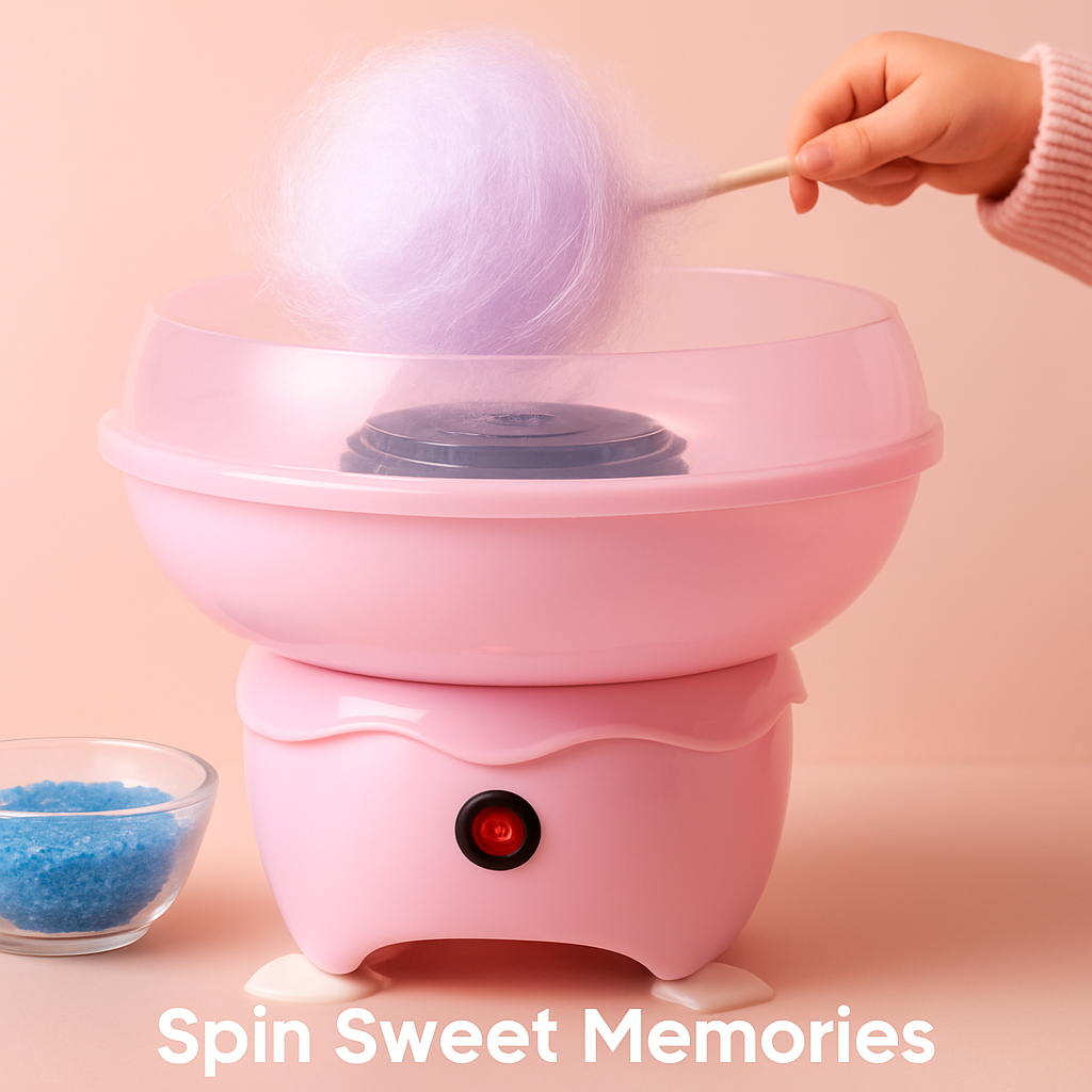 Cotton Candy Maker Portable Electric Machine for Home Fun