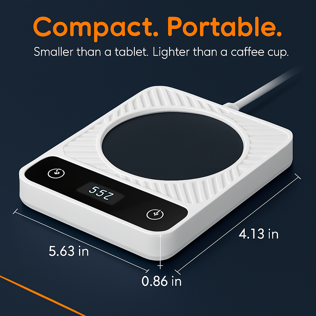 Mug Warmer with Auto Shut-Off and 6 Temperature Levels
