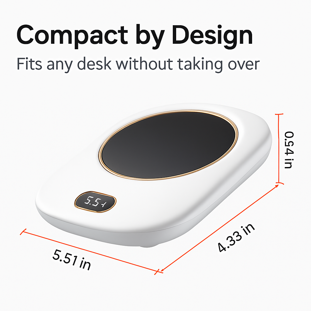 Mug Warmer for Desk with Auto Shut Off for Office