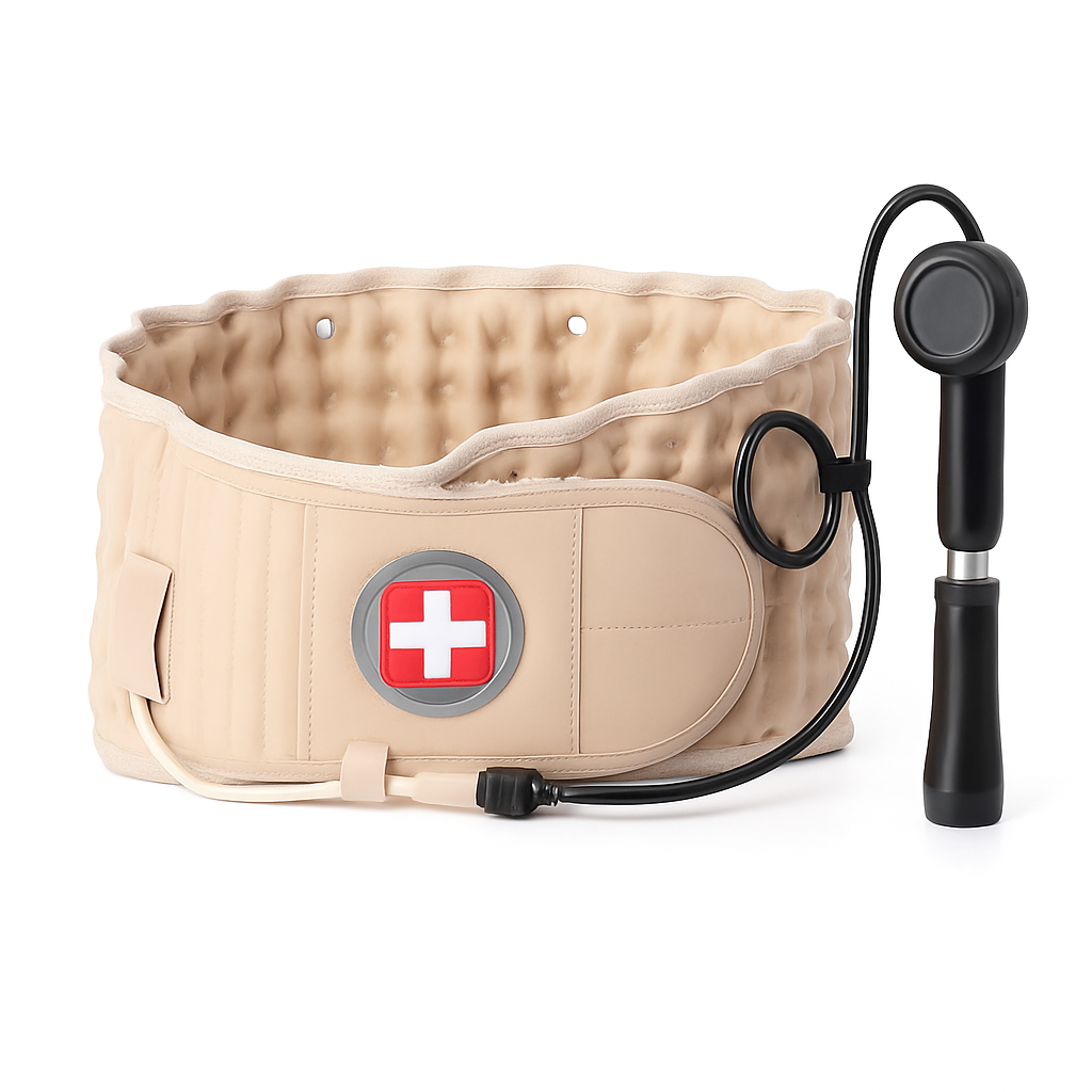 Decompression Back Belt for Lumbar Support and Relief