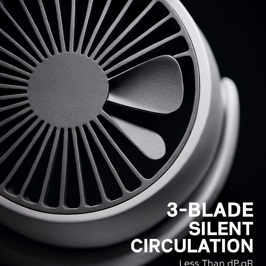 Air Circulator Desk Fan Portable Oscillating Table Fan
