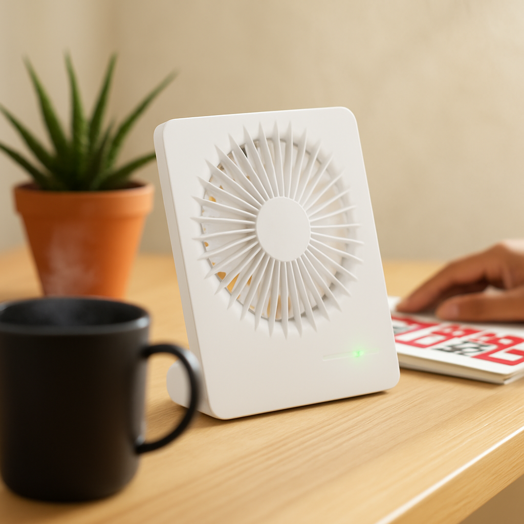 Portable Desk Fan - 3-Speed Quiet Table Fan