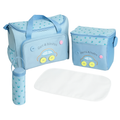 Diaper Bag Tote Set for Baby Essentials with Changing Pad