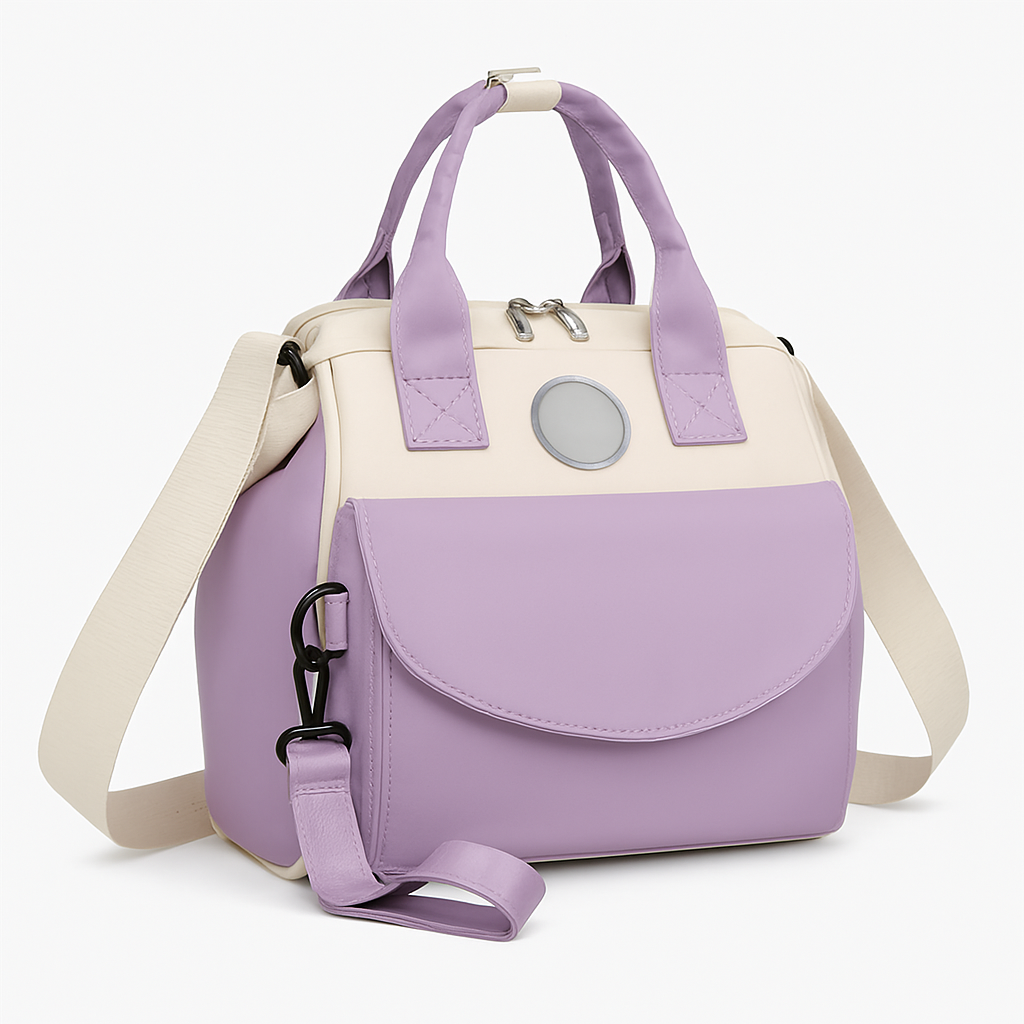 Diaper Bag with 7 Pockets and Insulated Compartments