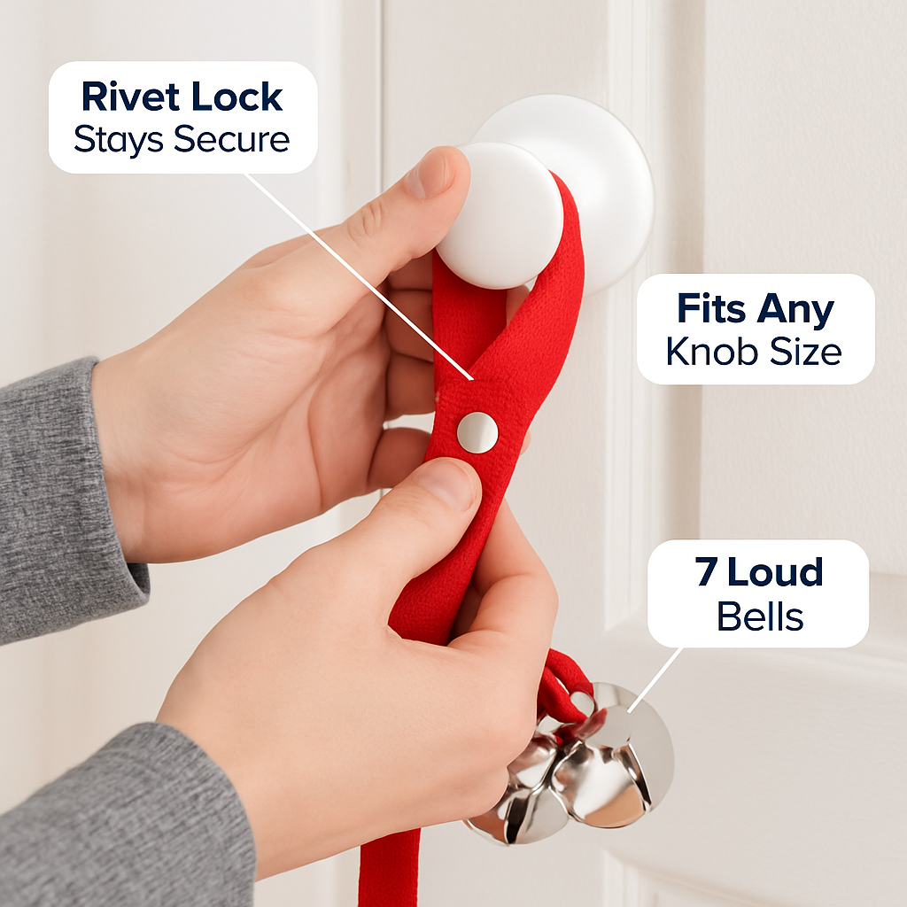 Dog Doorbells for Potty Training — Adjustable Bells