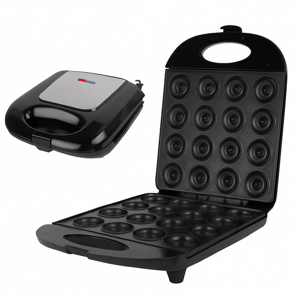 Mini Donut Maker for Kids - Quick Bake, Safe, Non-Stick