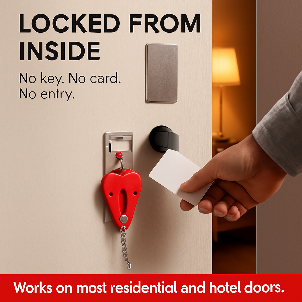 Door Lock Security Travel Lock for Hotels and Apartments