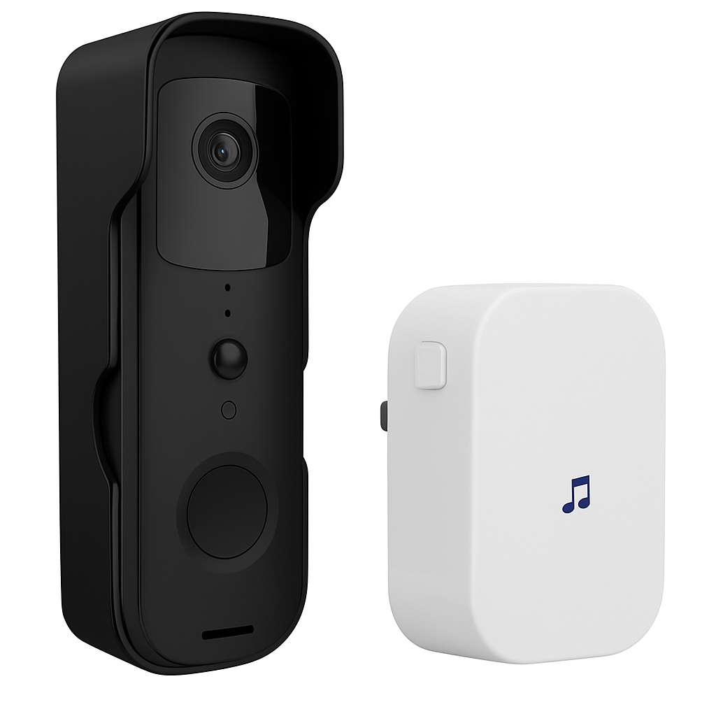 Smart WiFi Video Doorbell with Two-Way Audio
