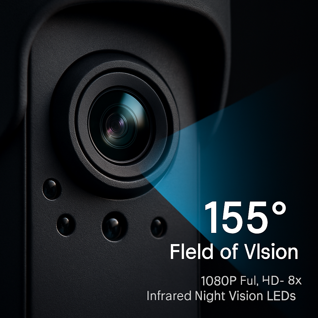 Smart WiFi Video Doorbell with Two-Way Audio