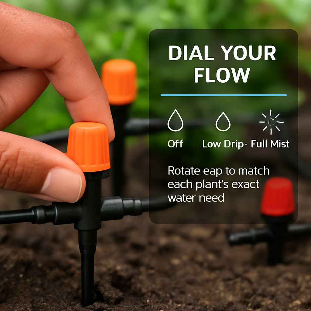 Drip Irrigation Kit for Garden and Patio