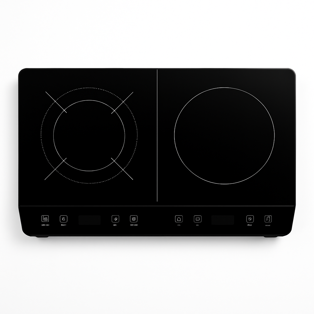 Induction Cooktop Dual Burner Portable Stove