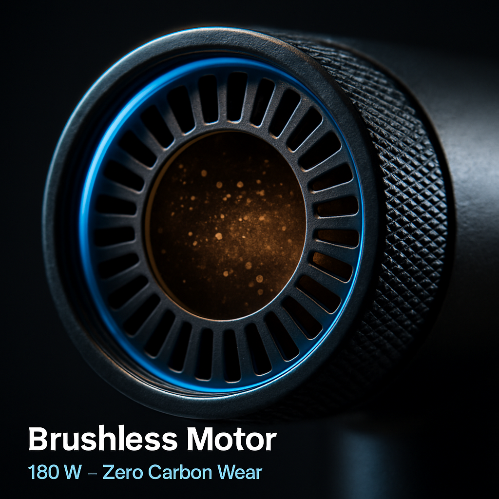 Cordless Air Duster Vacuum, Brushless Motor