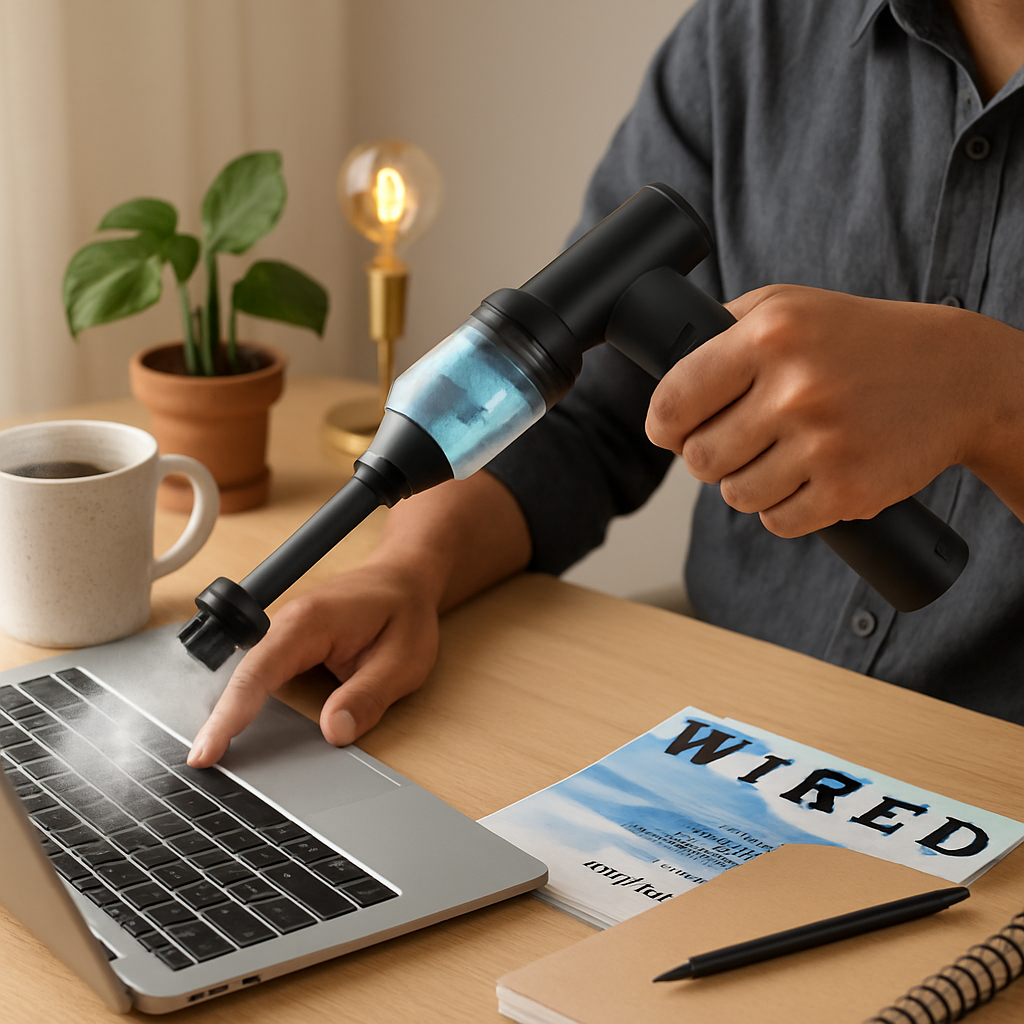Cordless Air Duster Vacuum, Brushless Motor