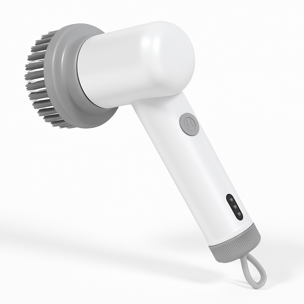 Electric Handheld Spin Scrubber Cordless Cleaning Brush