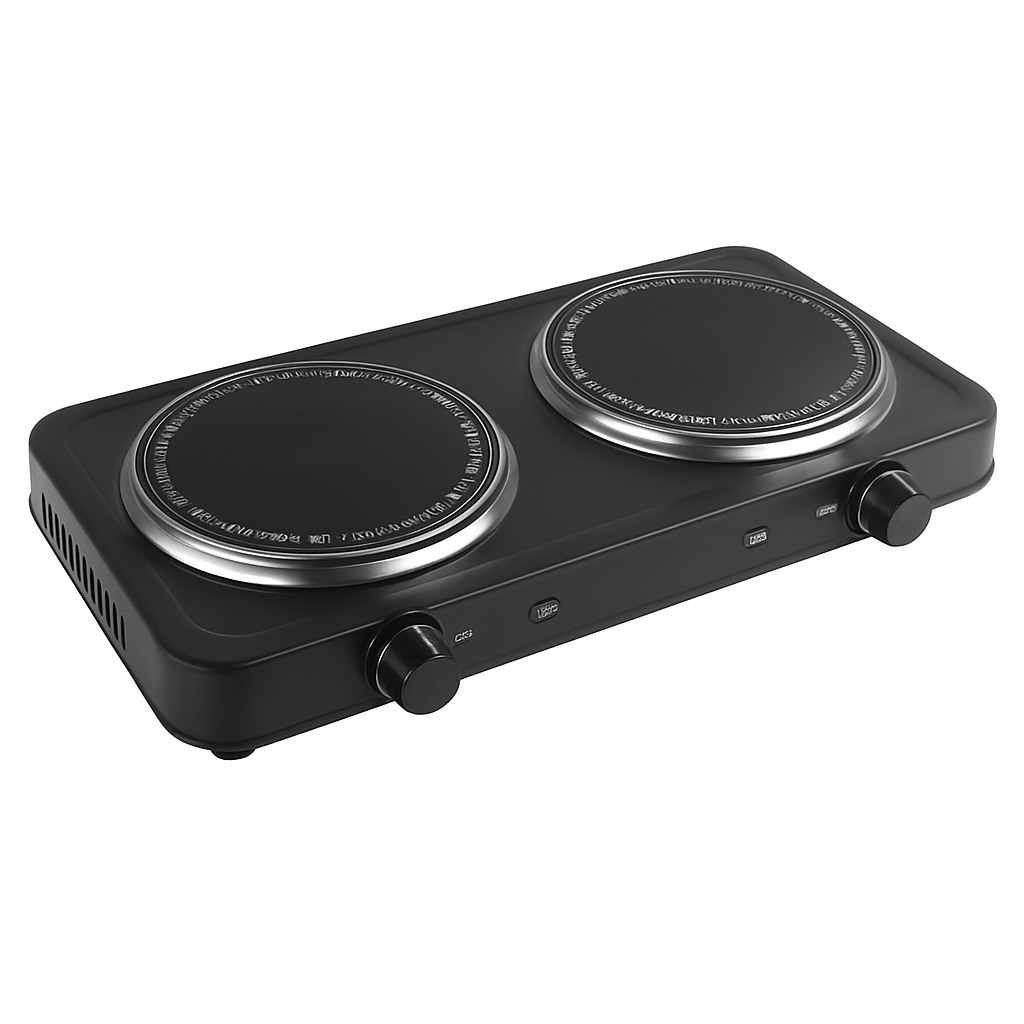 Infrared Dual Burner Portable Hot Plate Stove