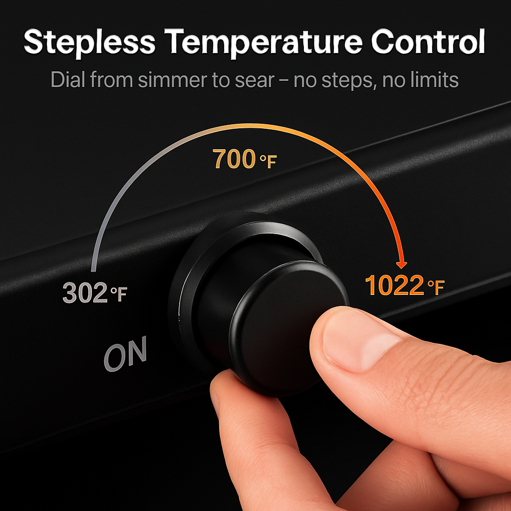 Infrared Dual Burner Portable Hot Plate Stove