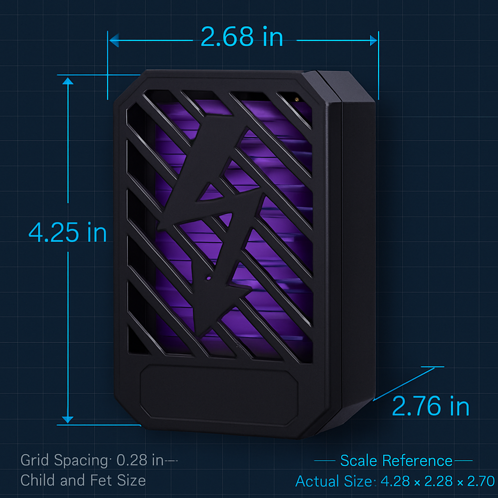 Indoor Plug-In Bug Zapper for Mosquitoes - Insect Killer