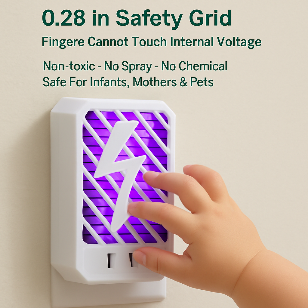 Indoor Plug-In Bug Zapper for Mosquitoes - Insect Killer