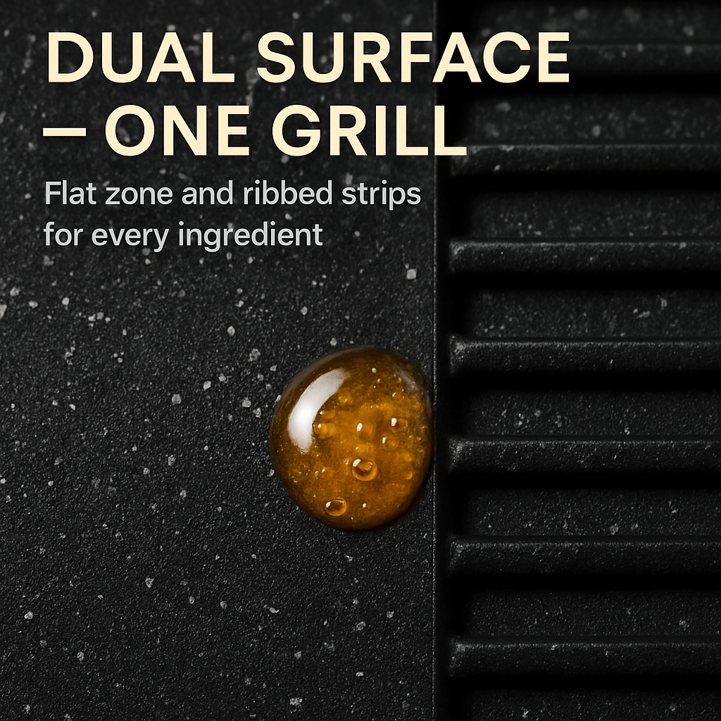 Electric Barbecue Grill Griddle - Non-Stick Tabletop BBQ