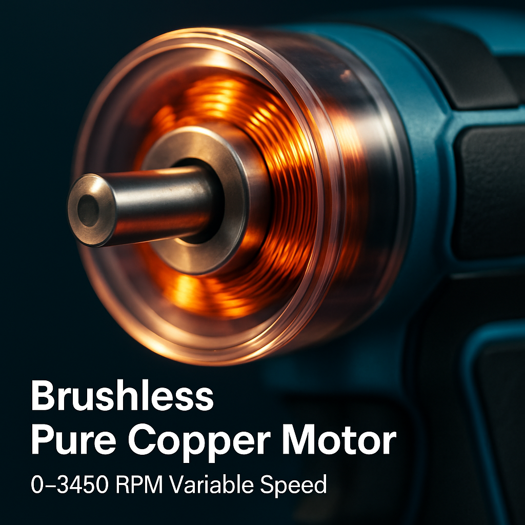 Cordless 3-in-1 Impact Wrench with 1/2 Drive