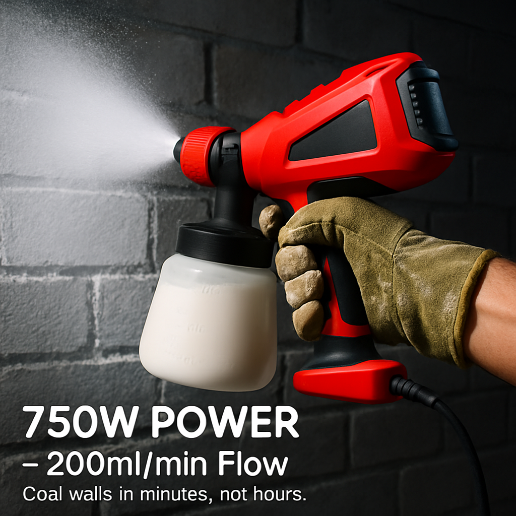 Paint Sprayer with 3 spray patterns - home use