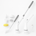 Electric Spin Scrubber with Telescopic Arm and 6 Heads