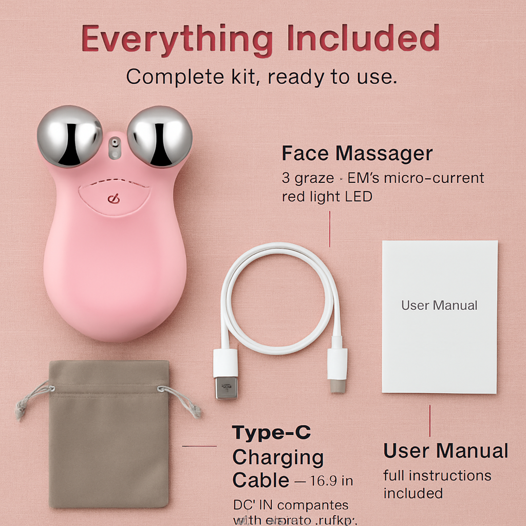 Micro-current Facial Massager with 5 Gears