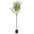 Artificial Olive Tree with Lush Branches and Fruits