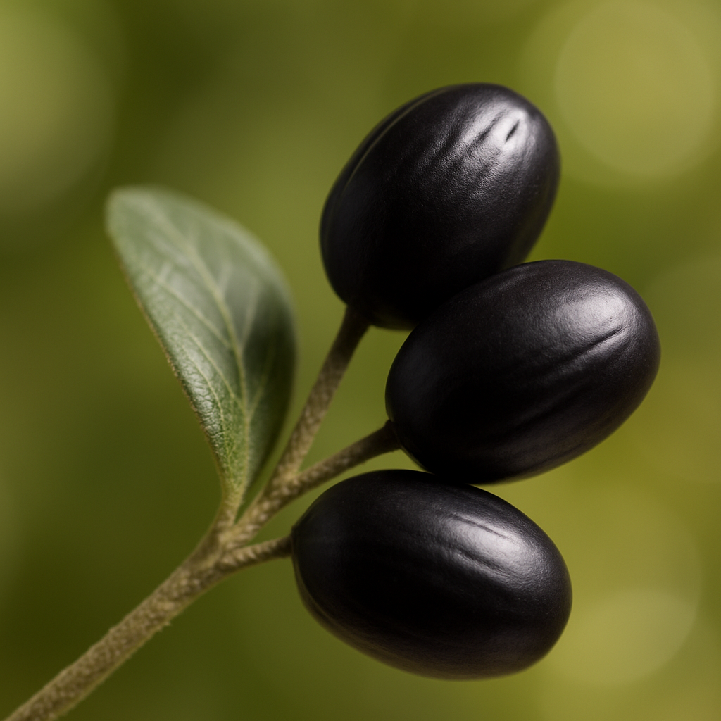 Artificial Olive Tree with Lush Branches and Fruits