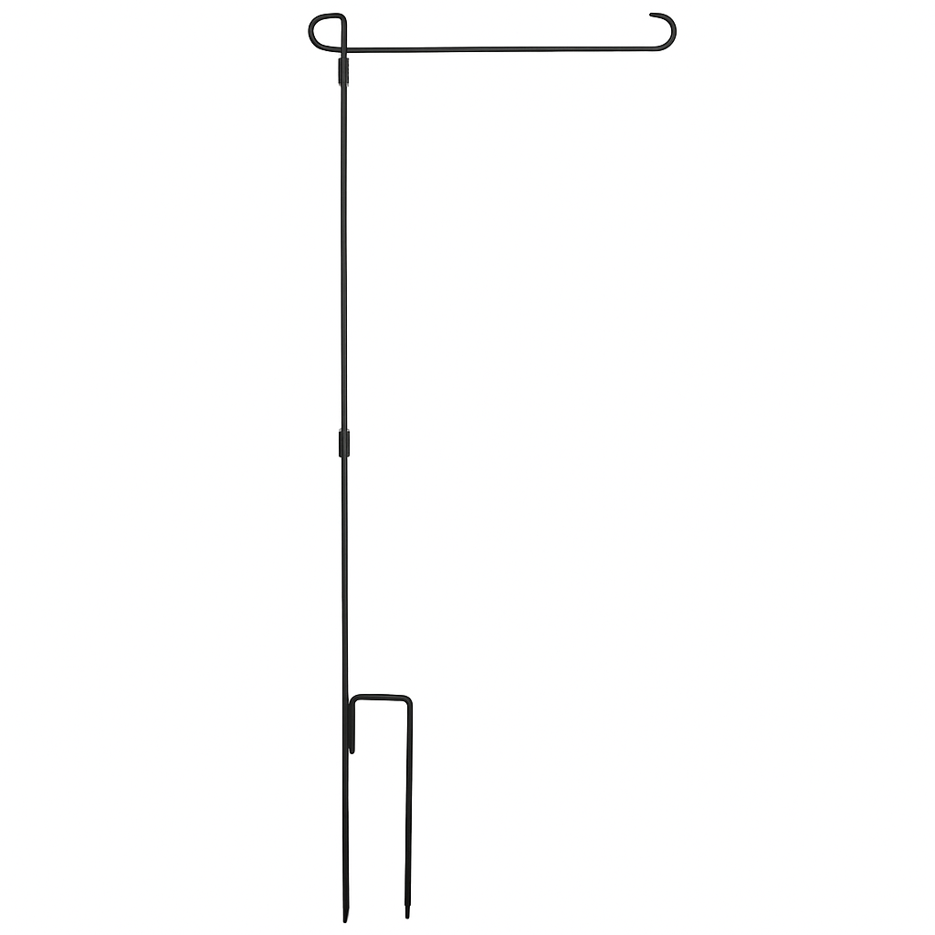 Garden Flag Stand Flagpole Weatherproof Yard Holder