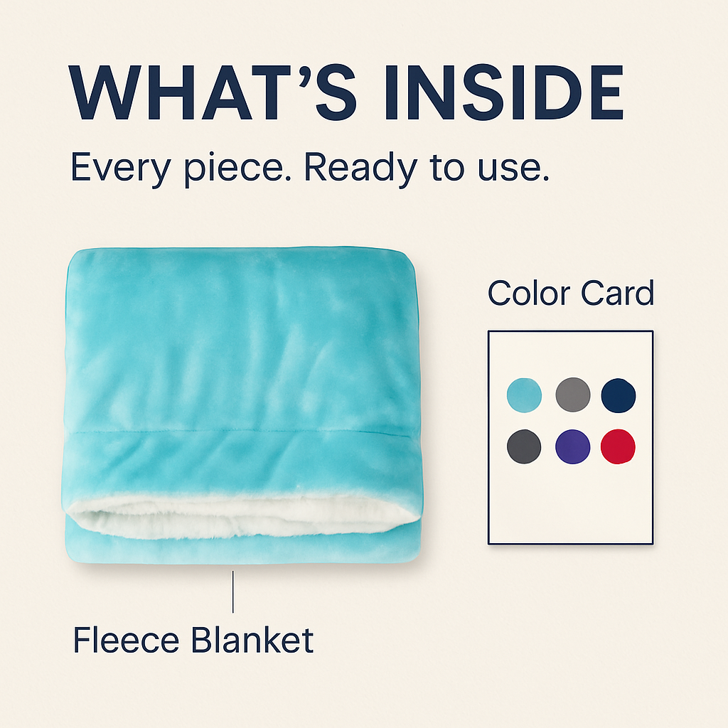 Fleece Throw Blanket - Cozy Double-Sided Microfiber Comfort