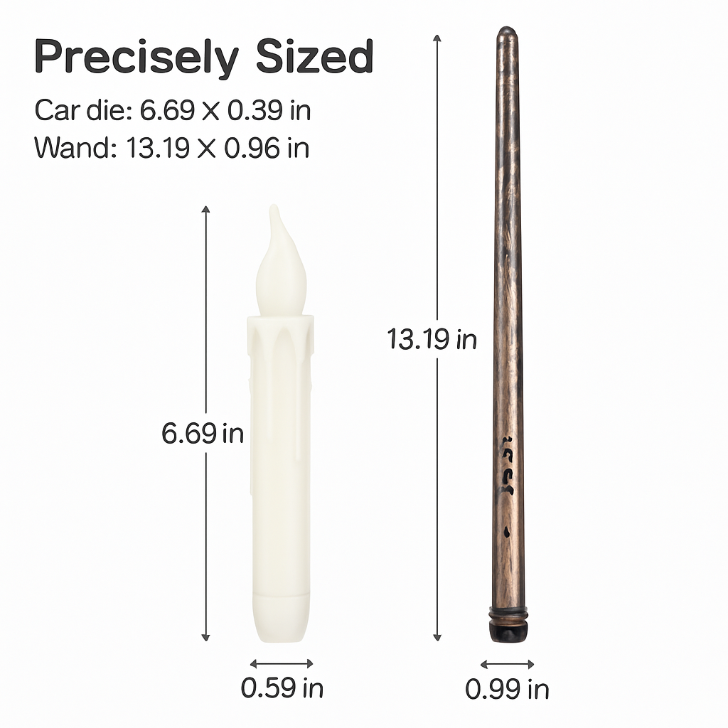 Flameless Floating LED Candles with Remote Wand