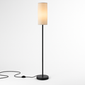 Tall Floor Lamp with Shade, Warm Yellow Light