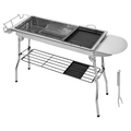 Foldable Charcoal BBQ Grill for Picnic and Camping