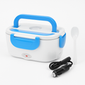 Electric Heated Lunch Box with Dual Trays